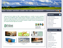 Tablet Screenshot of agecontrol.it
